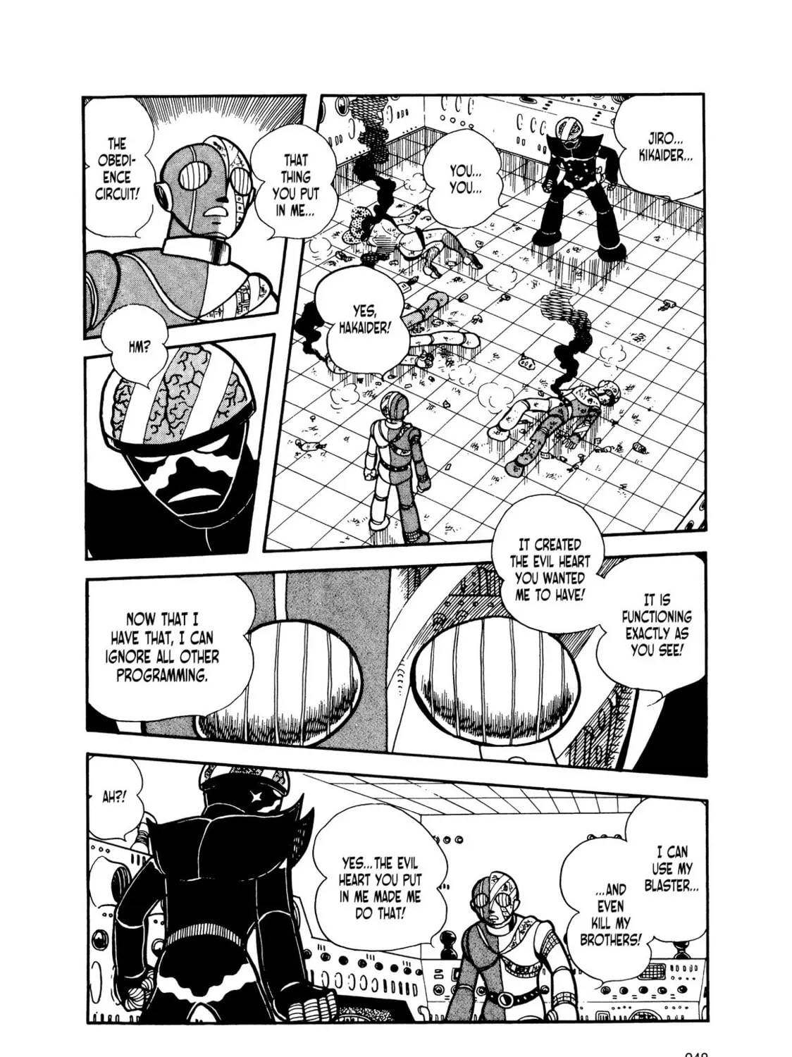 Read Kikaider chapter 15 image 123 on Lezhin