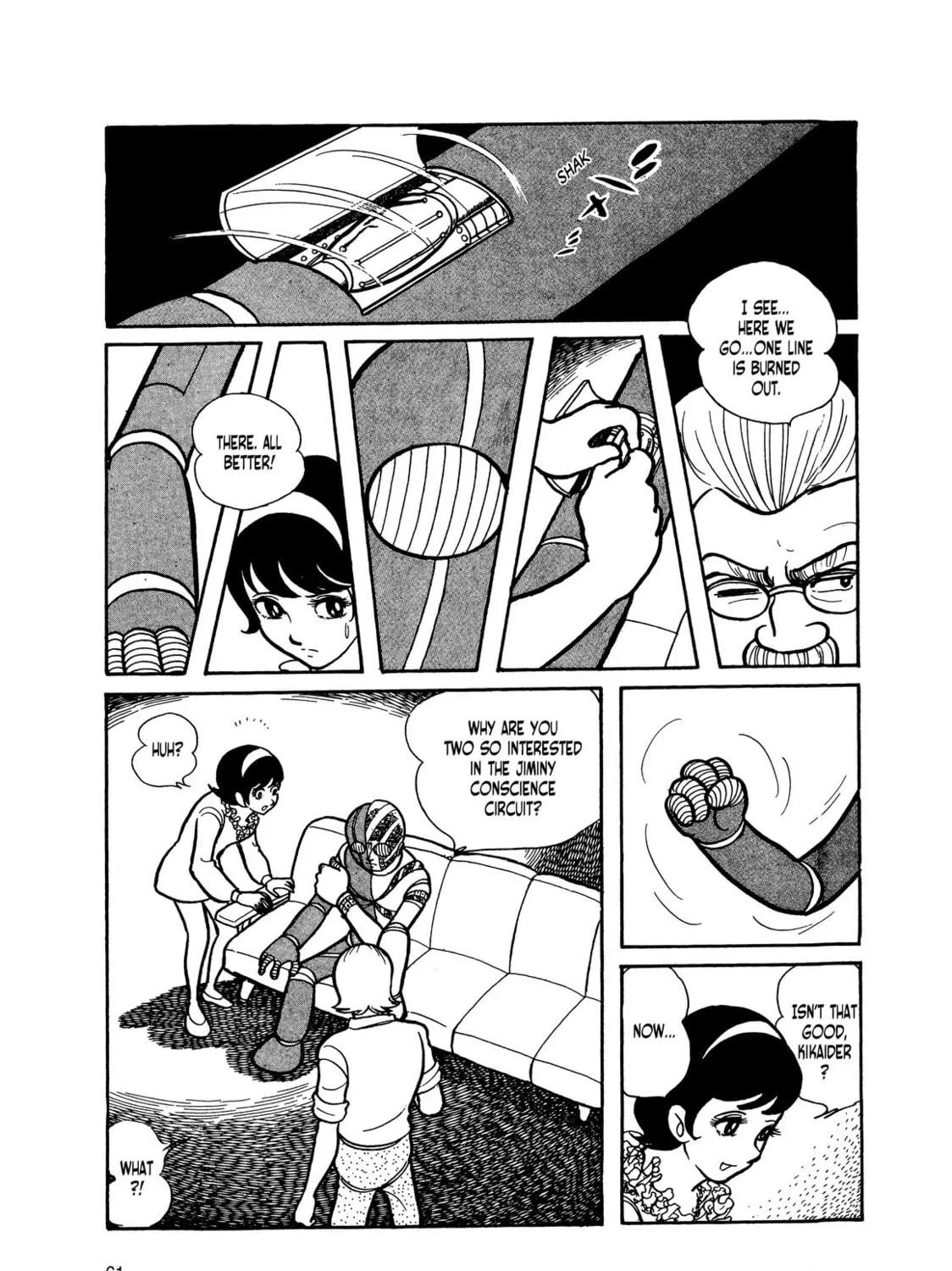 Read Kikaider chapter 4 image 118 on Lezhin
