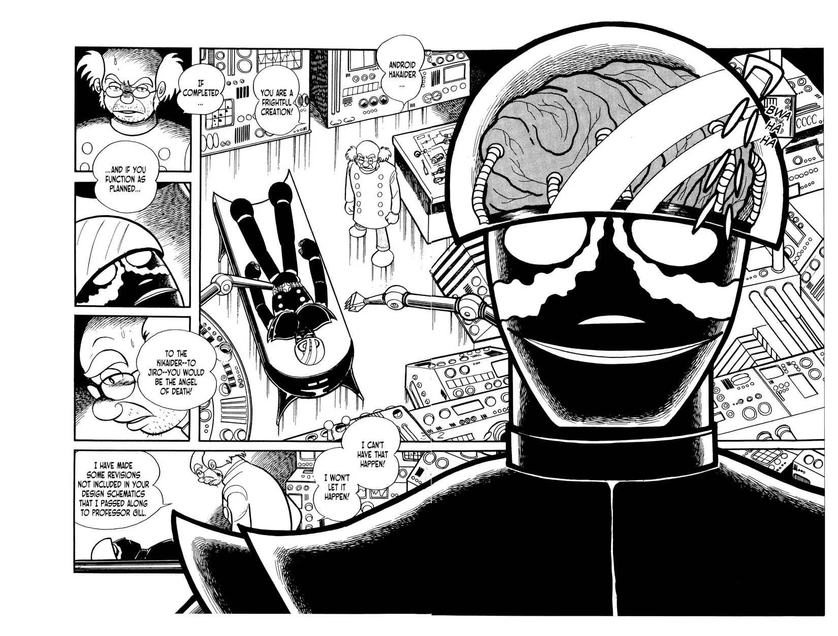 Read Kikaider chapter 8 image 10 on Lezhin