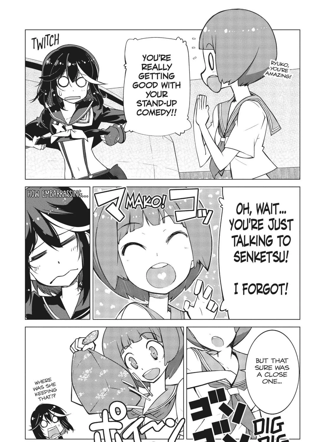 Read KILL la KILL chapter 8 image 16 on Lezhin