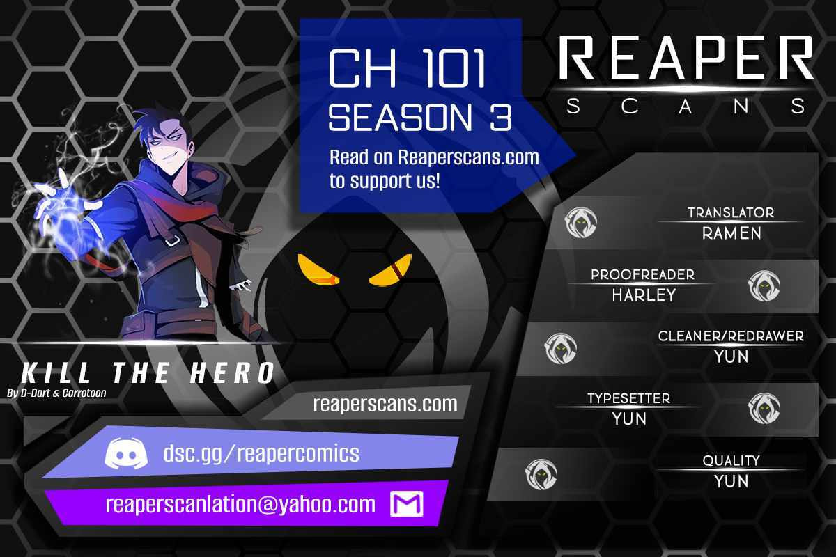 Read Kill The Hero chapter 101 image 0 on Lezhin