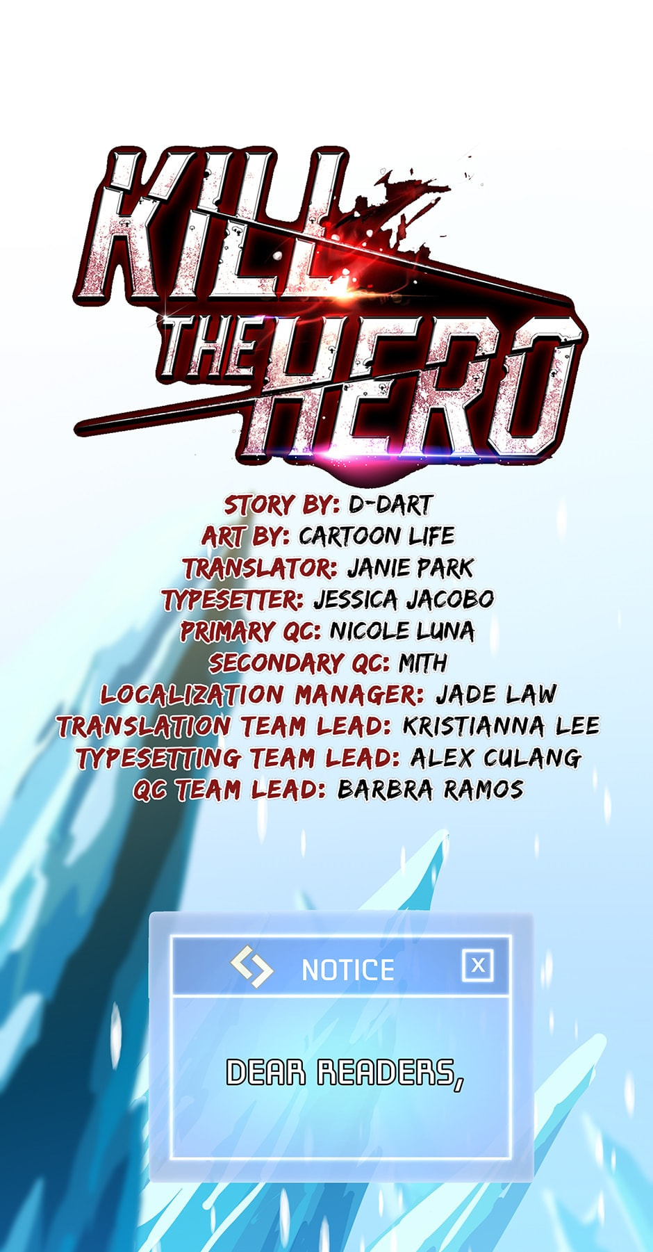Read Kill The Hero chapter 63.1 image 0 on Lezhin