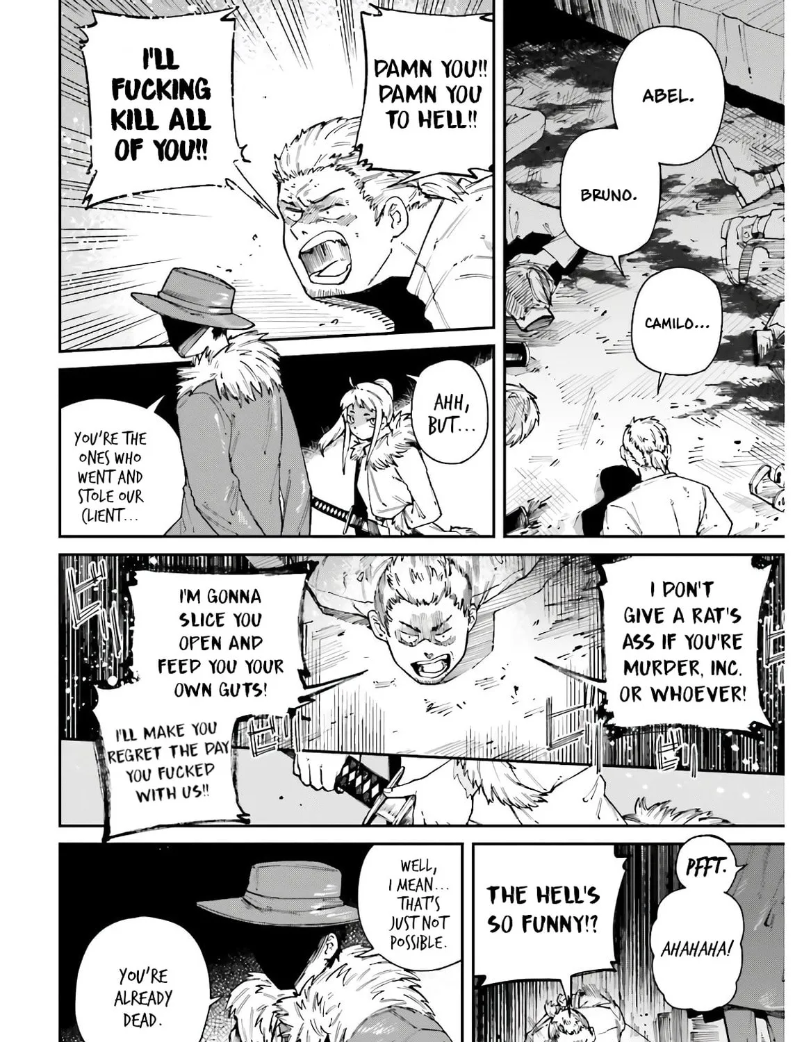 Read Killer and Immortal Target chapter 10 image 2 on Lezhin
