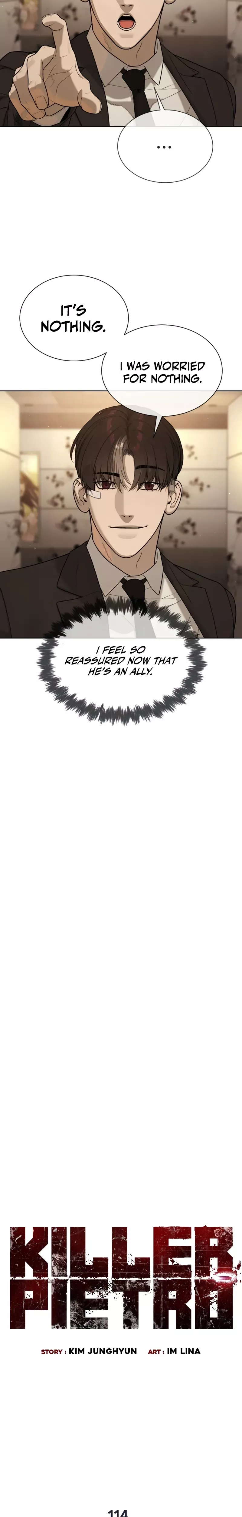 Read Killer Pietro chapter 114 image 2 on Lezhin