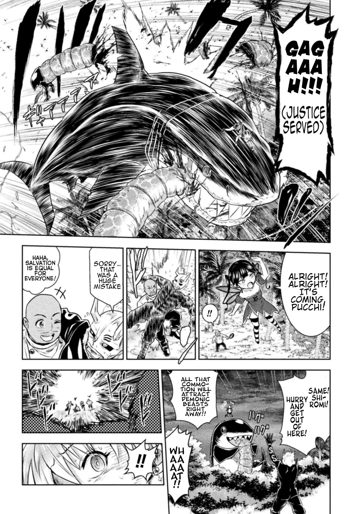 Read Killer Shark In Another World chapter 54 image 20 on Lezhin