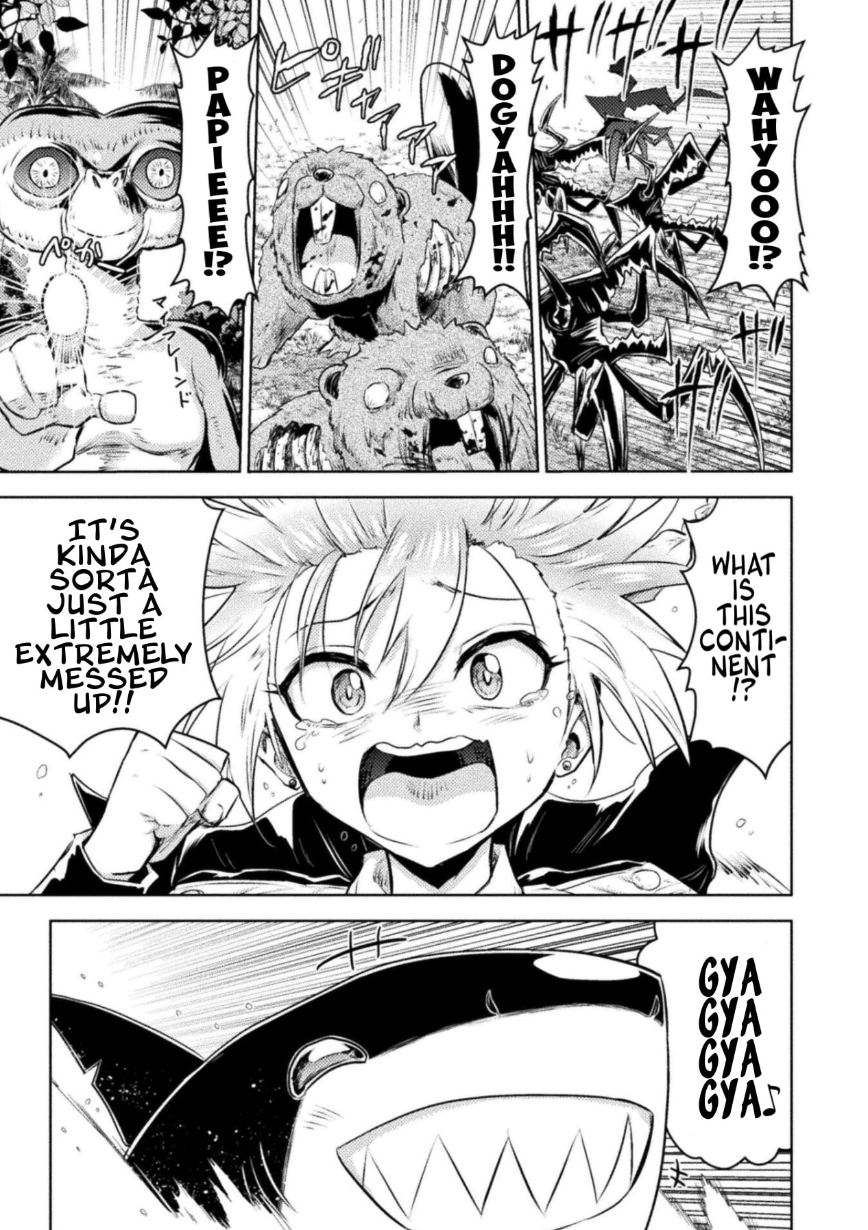 Read Killer Shark In Another World chapter 54 image 22 on Lezhin