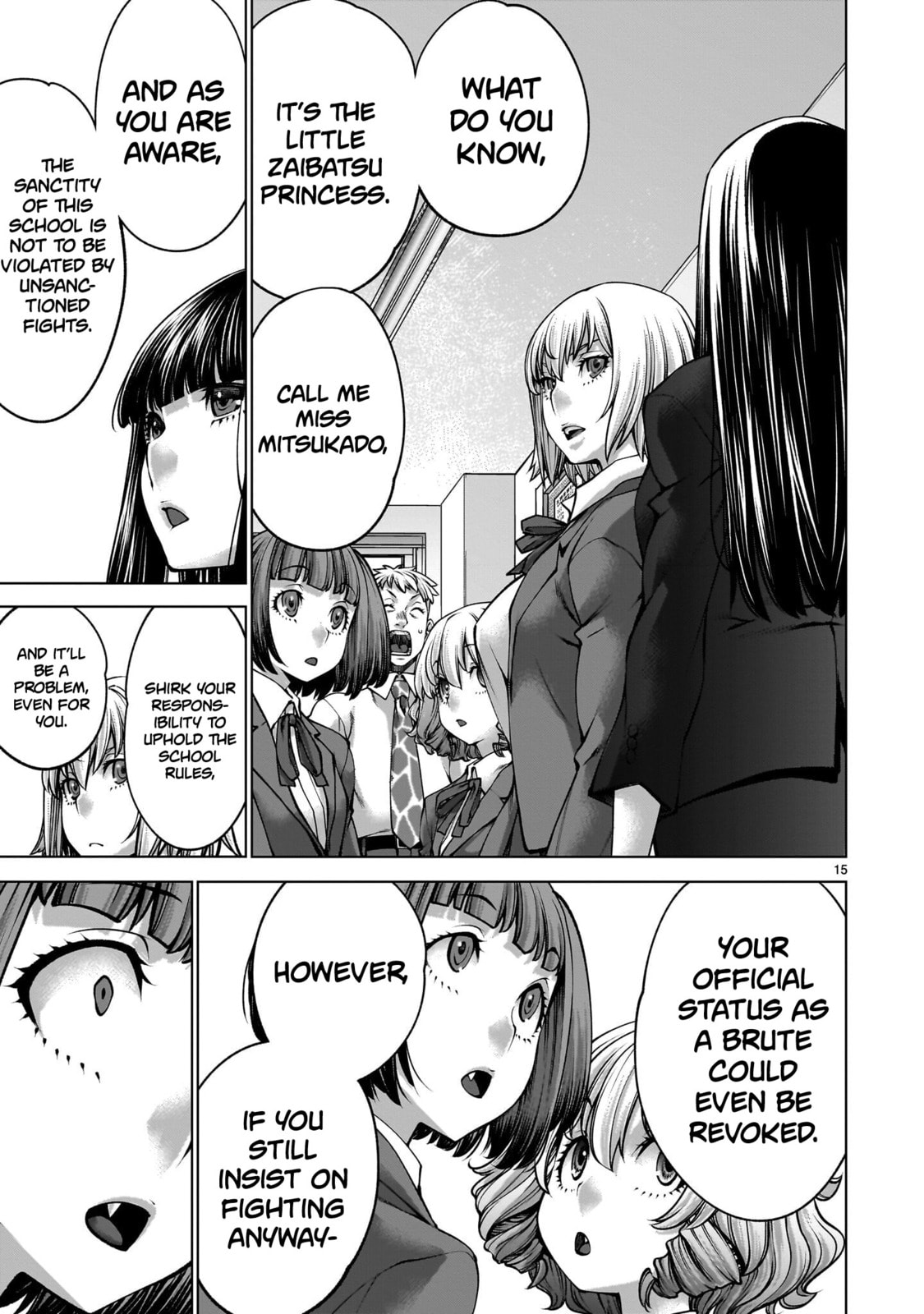 Read Killing Bites chapter 138 image 13 on Lezhin