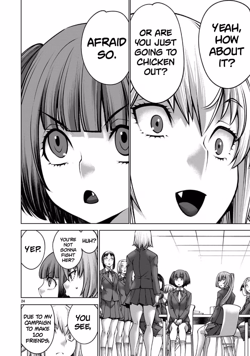 Killing Bites Chapter 142 page 24 - 