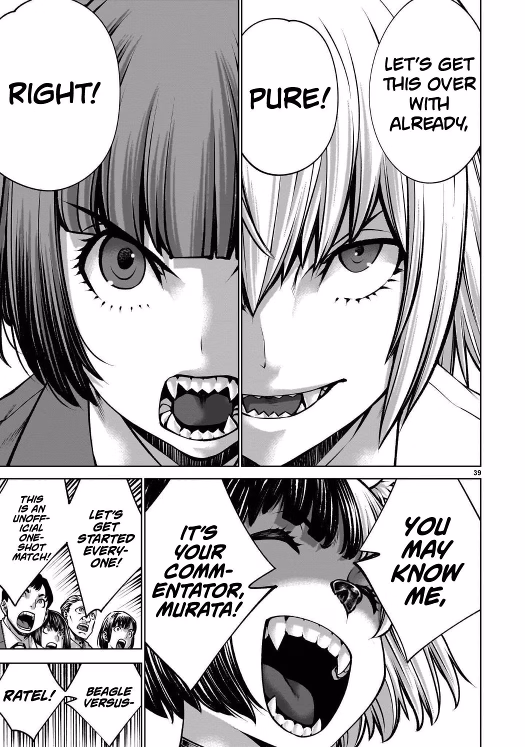 Killing Bites Chapter 143 page 38 - 