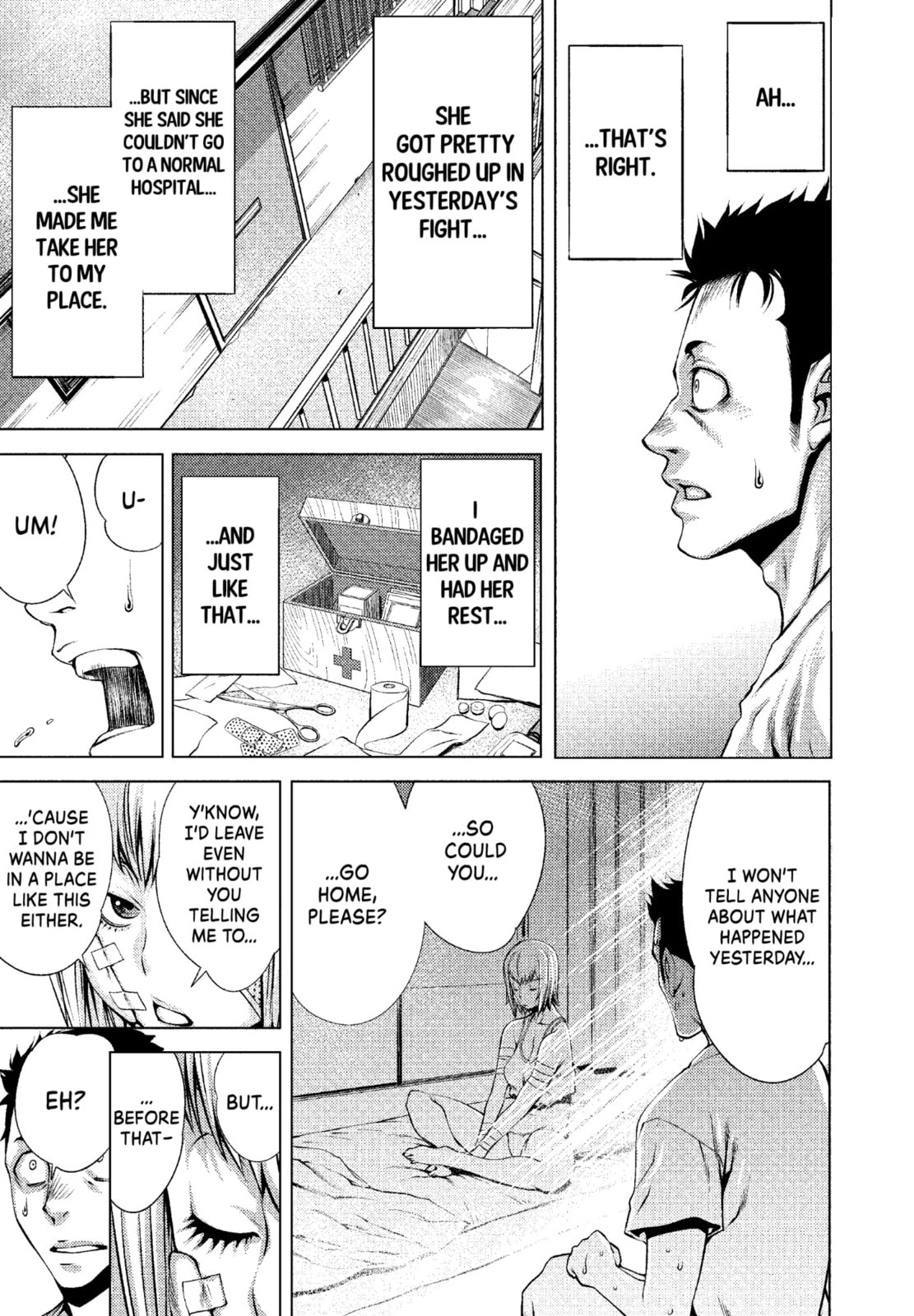 Read Killing Bites chapter 2.1 image 4 on Lezhin
