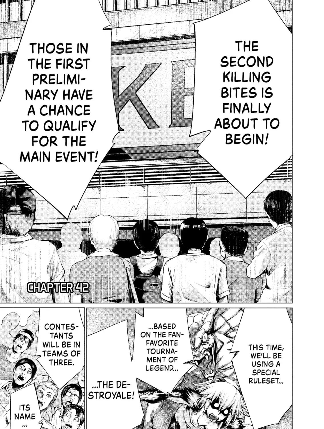 Read Killing Bites chapter 42 image 0 on Lezhin