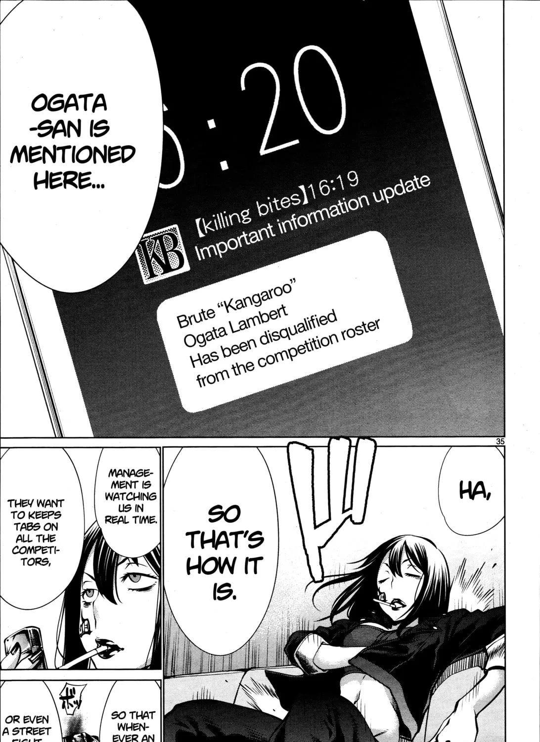 Read Killing Bites chapter 70 image 60 on Lezhin