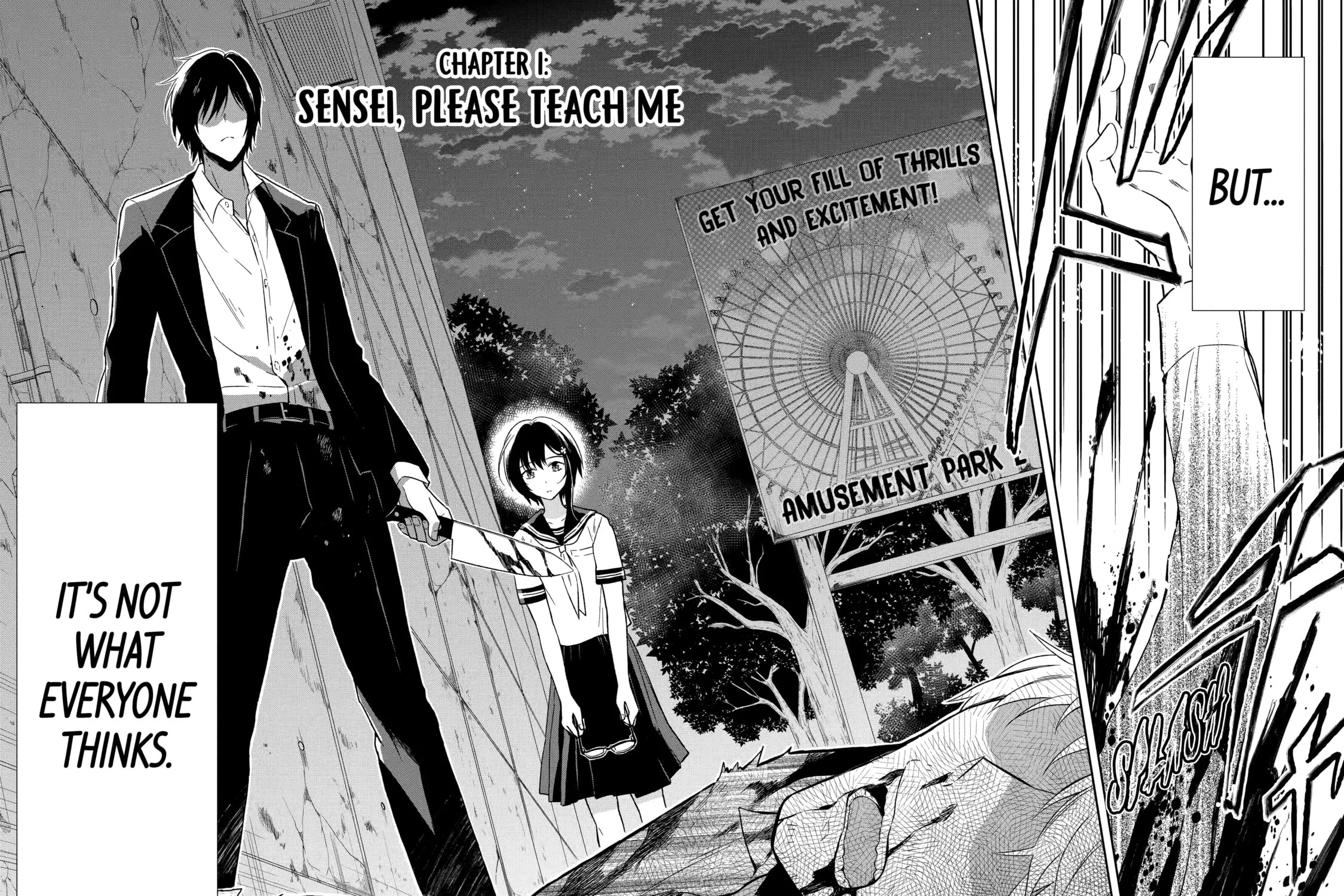 Read Killing My Sensei Softly chapter 1 image 2 on Lezhin