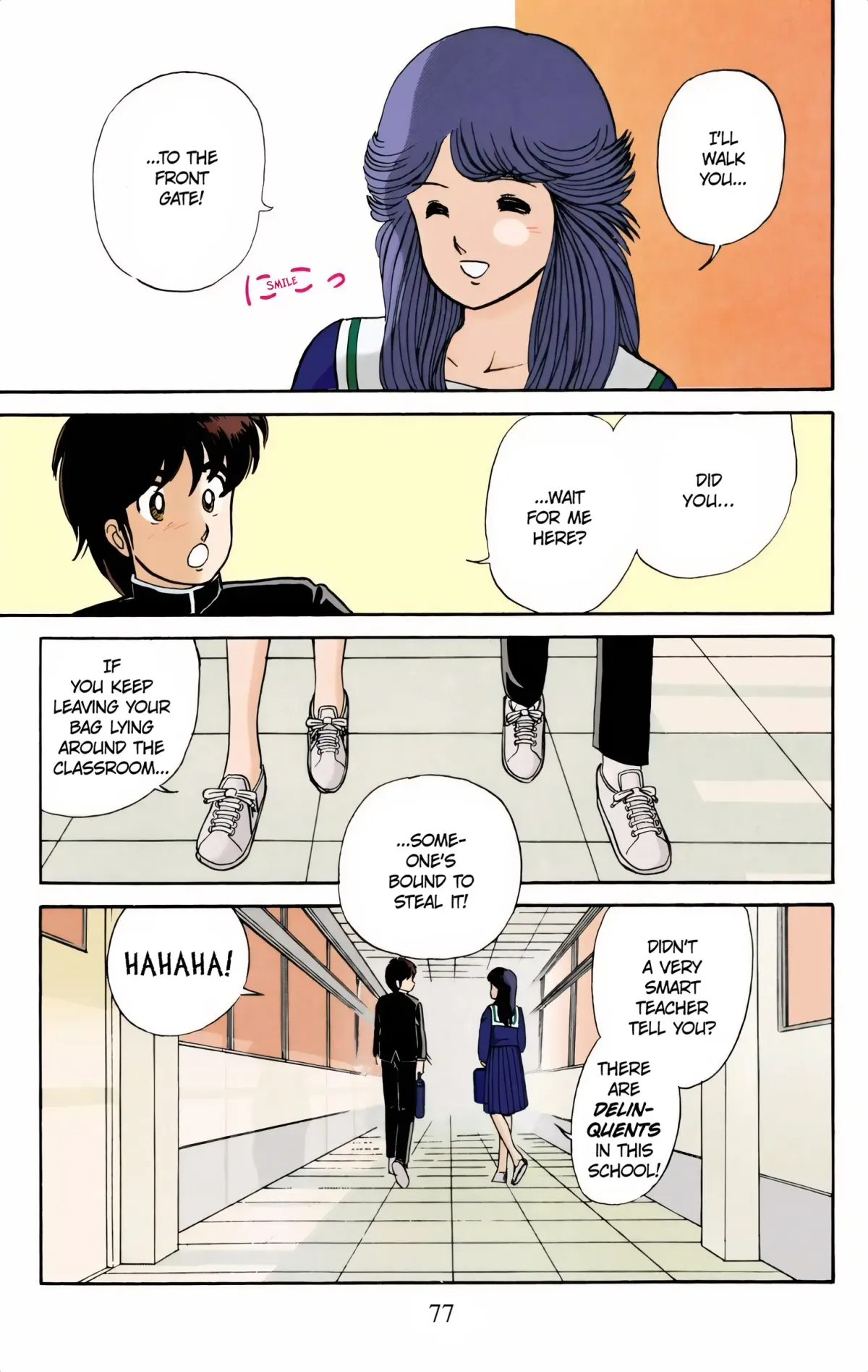 Read Kimagure Orange Road (Official Colored) chapter 3 image 18 on Lezhin