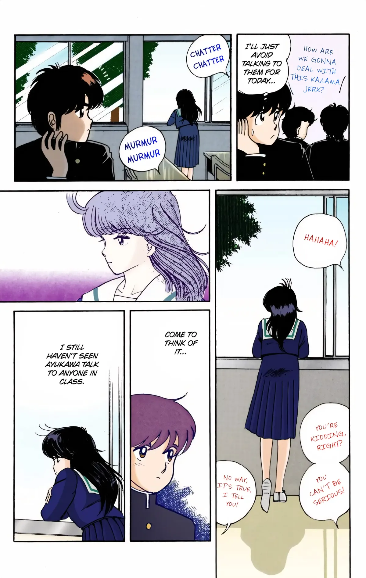 Read Kimagure Orange Road (Official Colored) chapter 3 image 4 on Lezhin