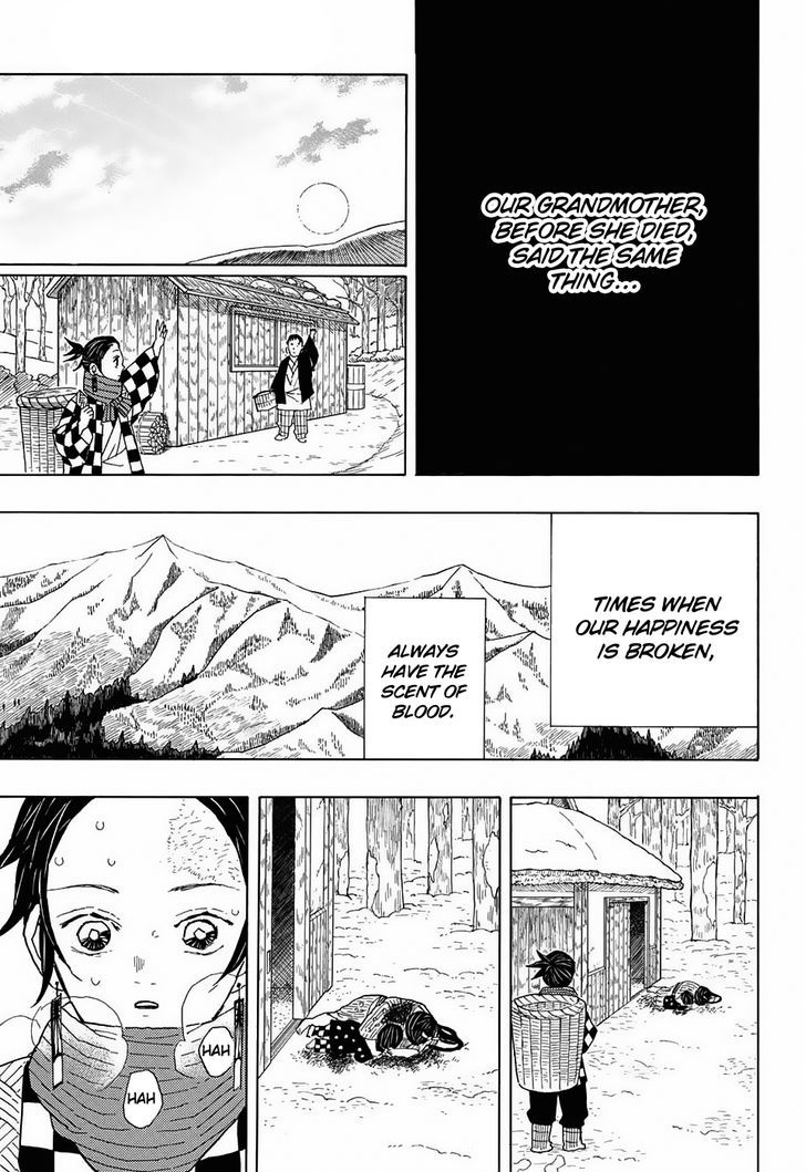 Read Kimetsu no Yaiba chapter 1 image 12 on Lezhin
