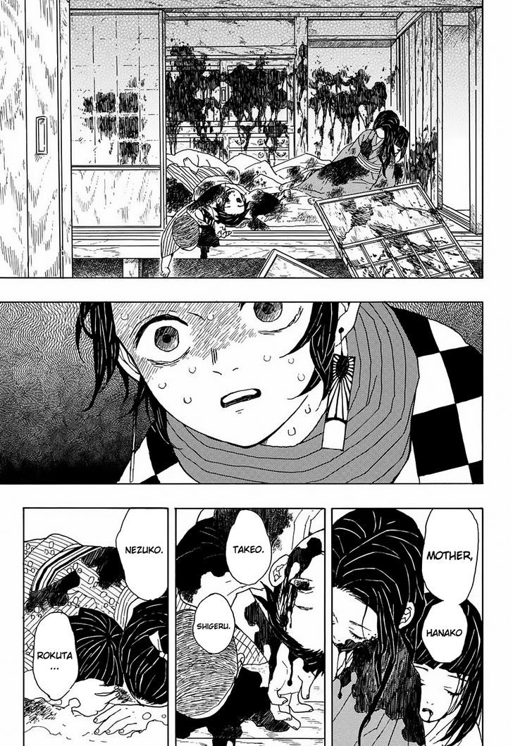 Read Kimetsu no Yaiba chapter 1 image 14 on Lezhin