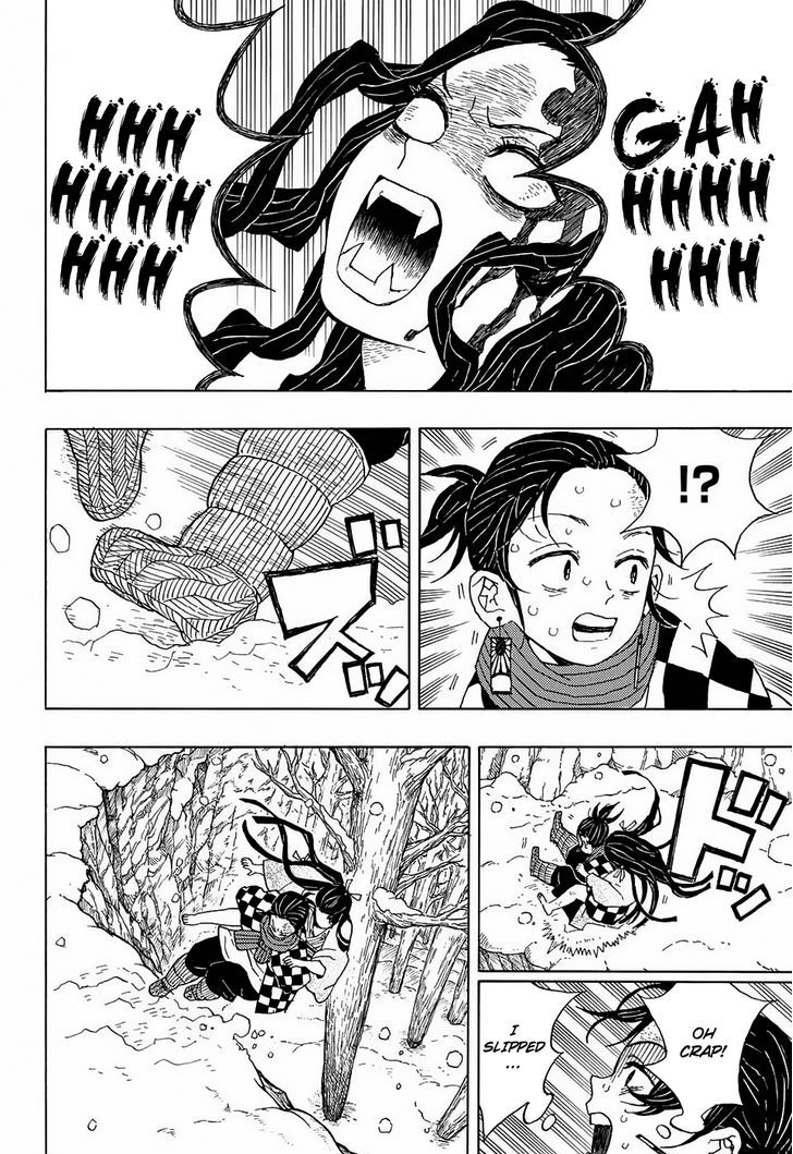 Read Kimetsu no Yaiba chapter 1 image 17 on Lezhin