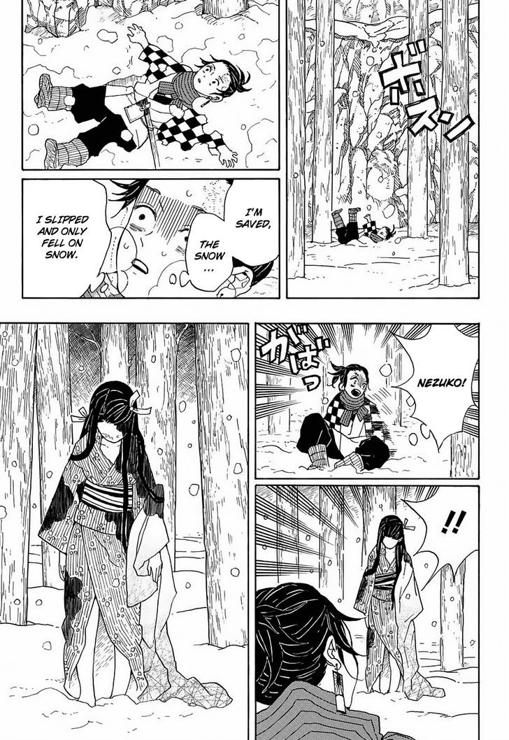 Read Kimetsu no Yaiba chapter 1 image 18 on Lezhin