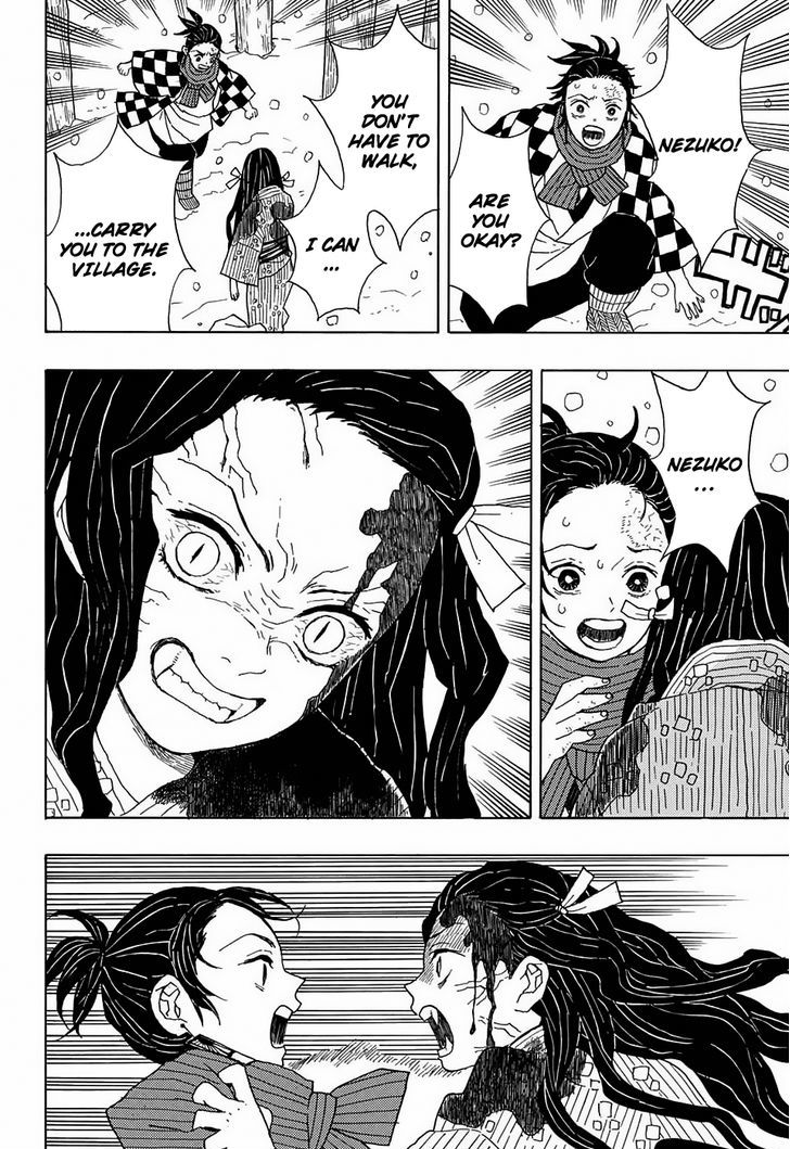 Read Kimetsu no Yaiba chapter 1 image 19 on Lezhin