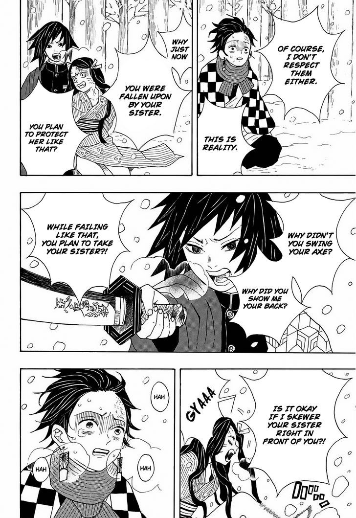Read Kimetsu no Yaiba chapter 1 image 35 on Lezhin