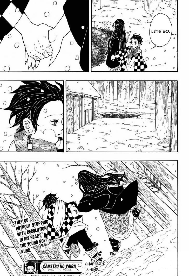 Read Kimetsu no Yaiba chapter 1 image 54 on Lezhin