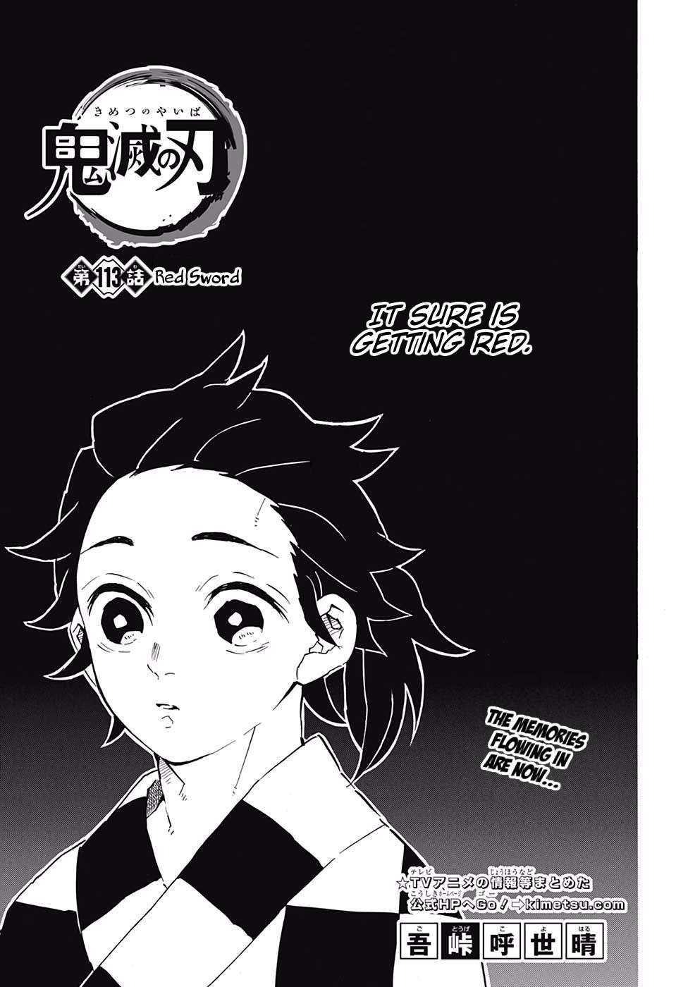 Read Kimetsu no Yaiba chapter 113 image 0 on Lezhin