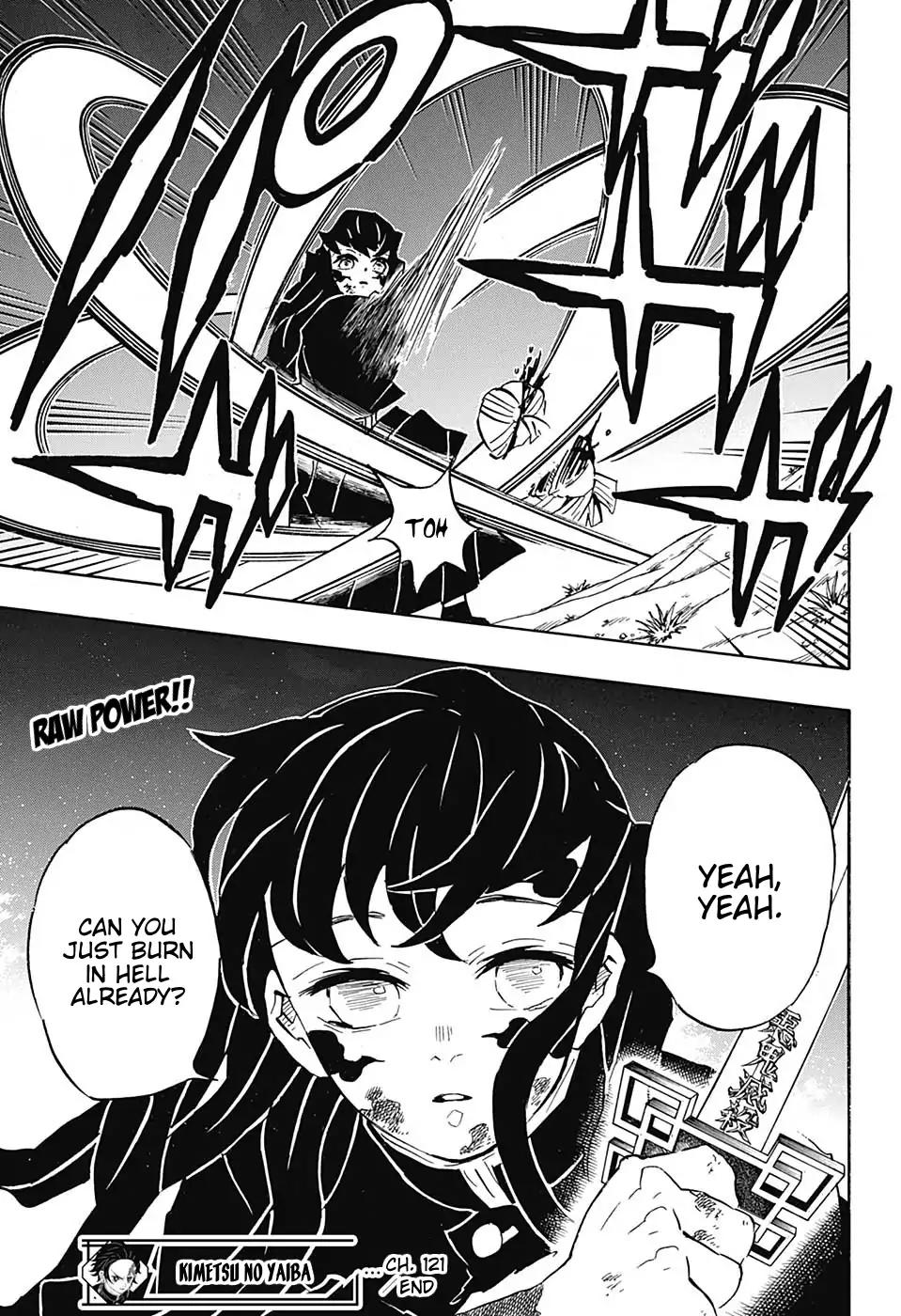 Read Kimetsu no Yaiba chapter 121 image 19 on Lezhin