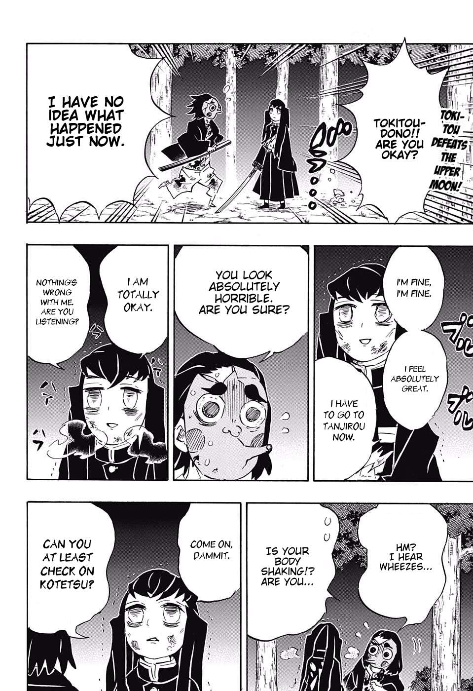 Read Kimetsu no Yaiba chapter 122 image 1 on Lezhin