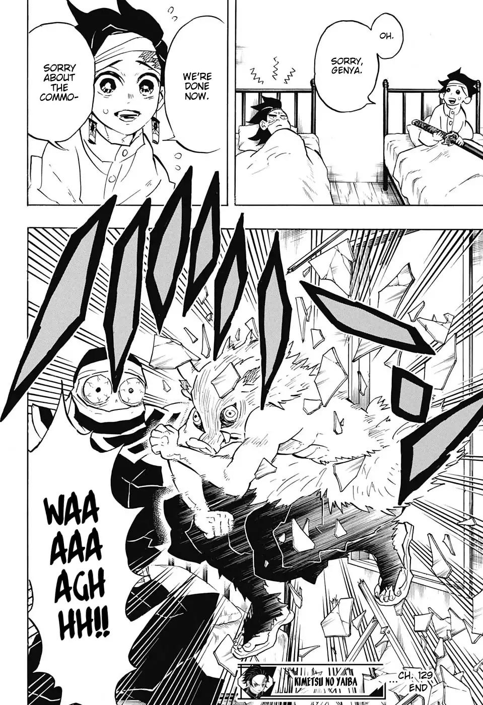 Read Kimetsu no Yaiba chapter 129 image 17 on Lezhin