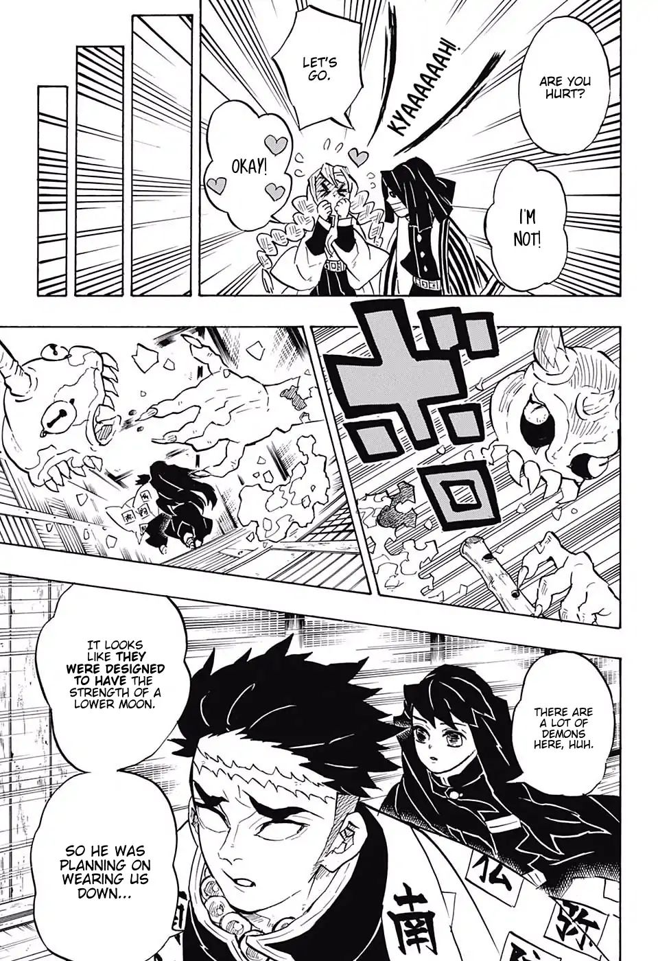 Read Kimetsu no Yaiba chapter 140 image 10 on Lezhin