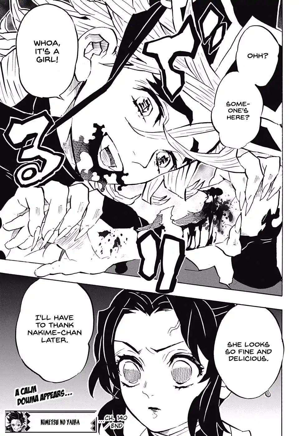 Read Kimetsu no Yaiba chapter 140 image 20 on Lezhin