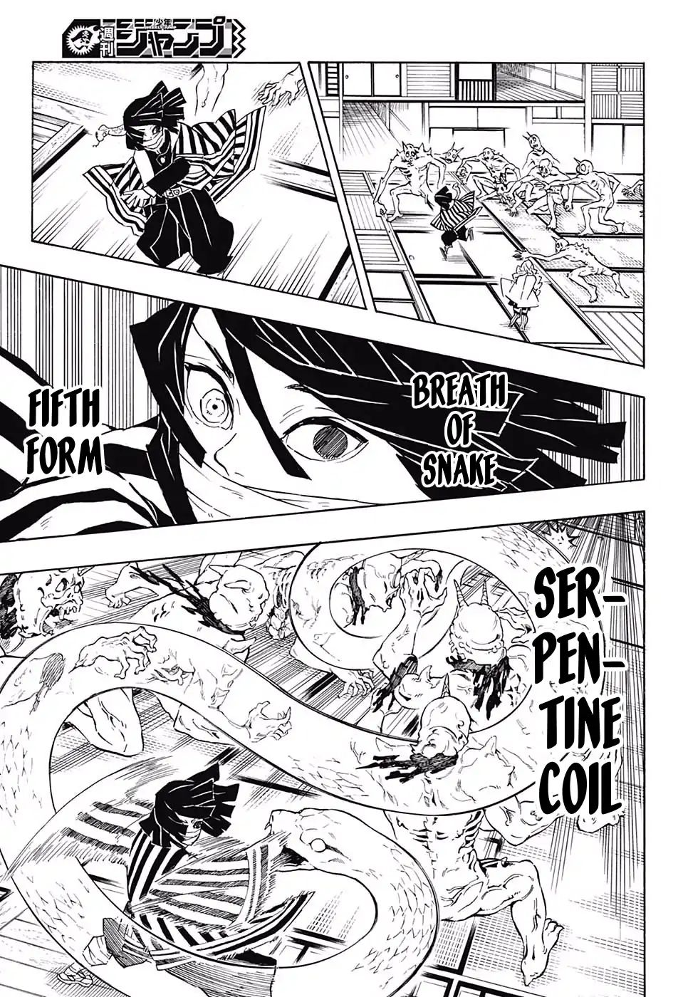 Read Kimetsu no Yaiba chapter 140 image 8 on Lezhin