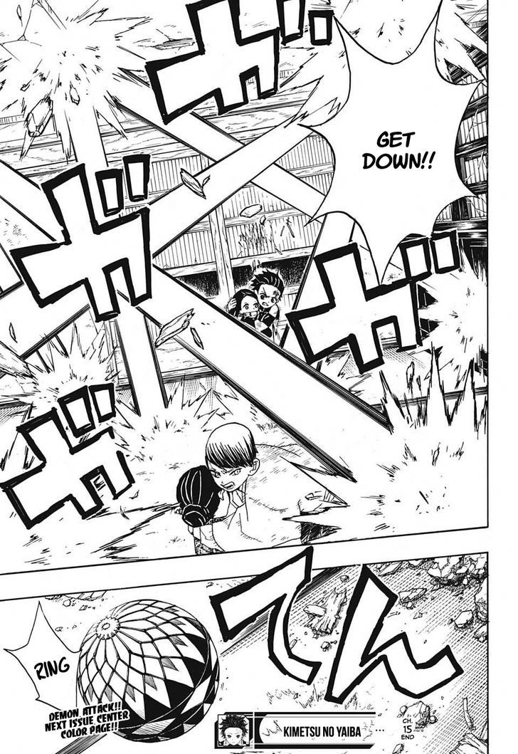 Read Kimetsu no Yaiba chapter 15 image 18 on Lezhin