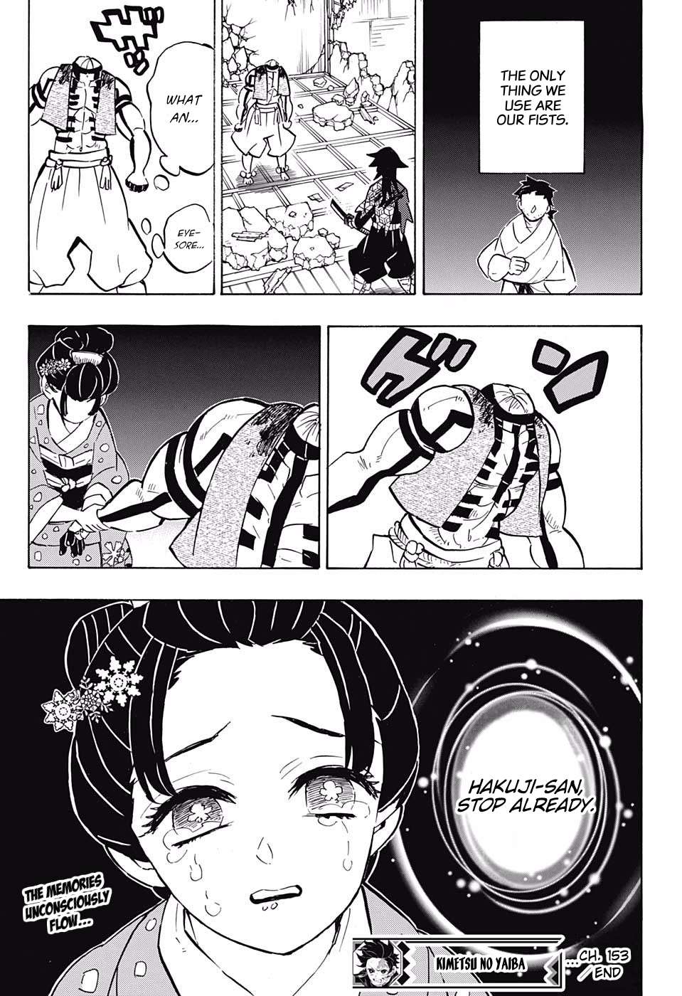 Read Kimetsu no Yaiba chapter 153 image 18 on Lezhin