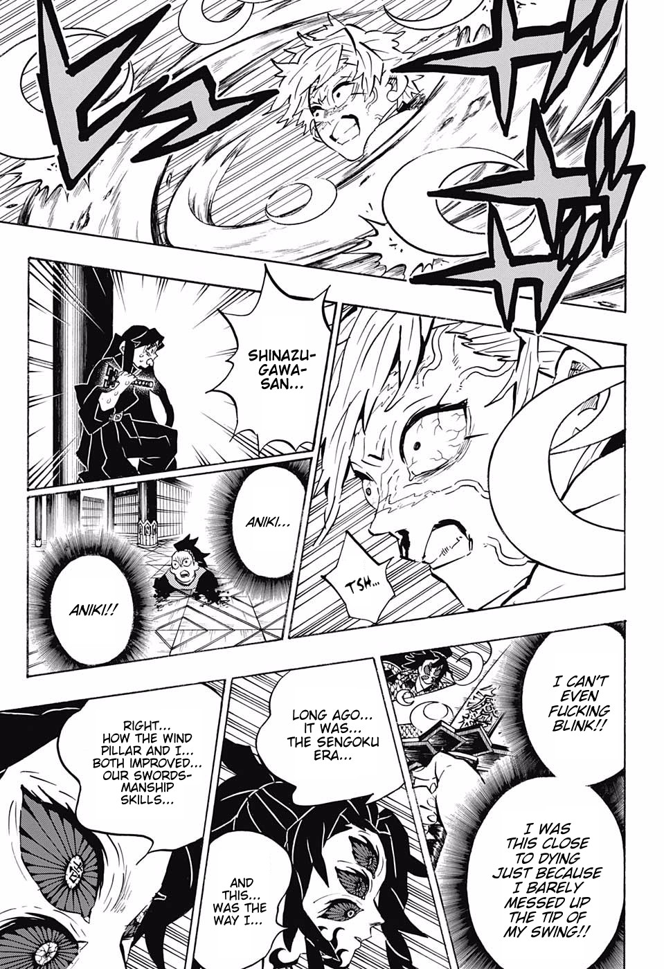 Read Kimetsu no Yaiba chapter 167 image 13 on Lezhin