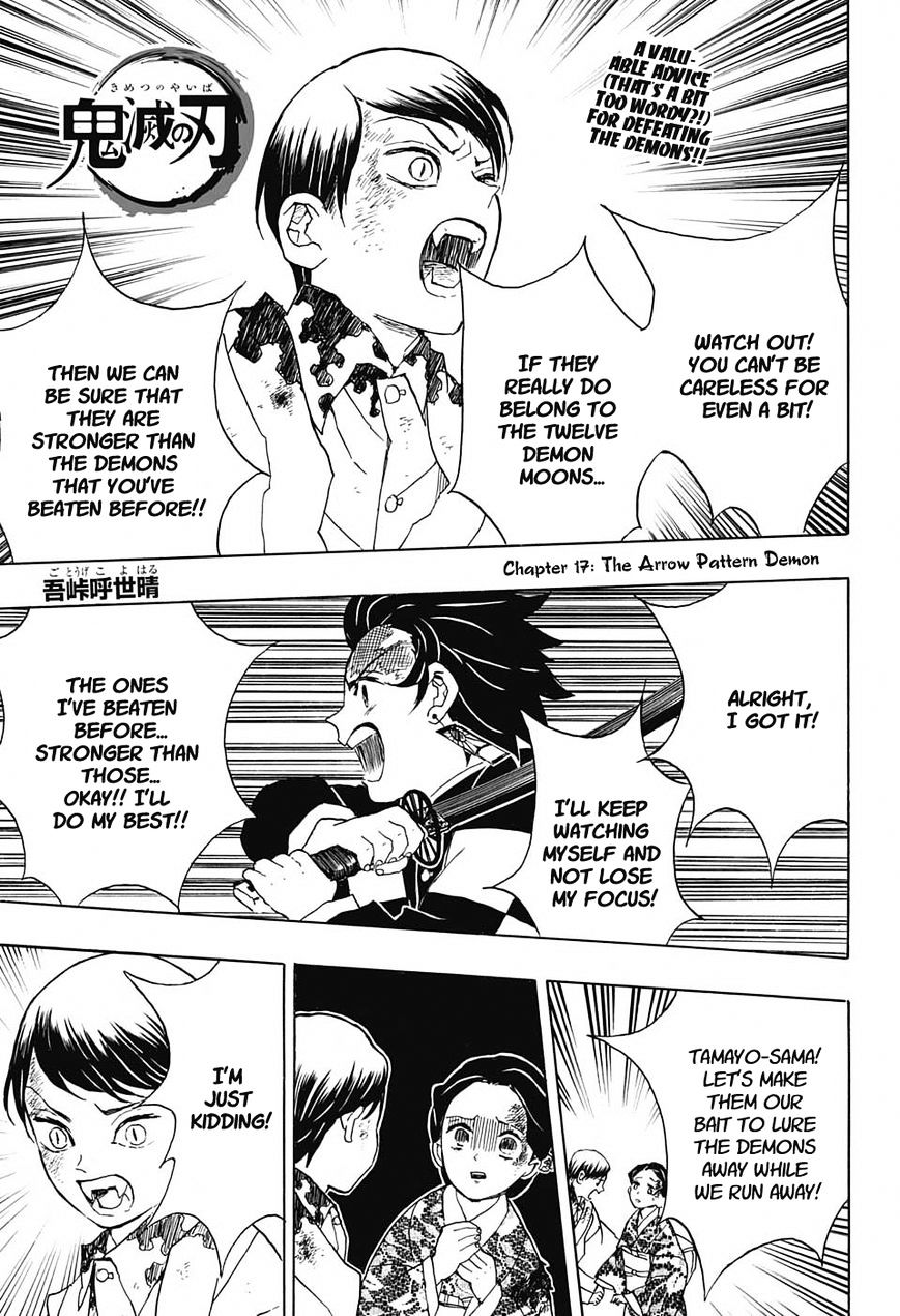 Read Kimetsu no Yaiba chapter 17 image 0 on Lezhin