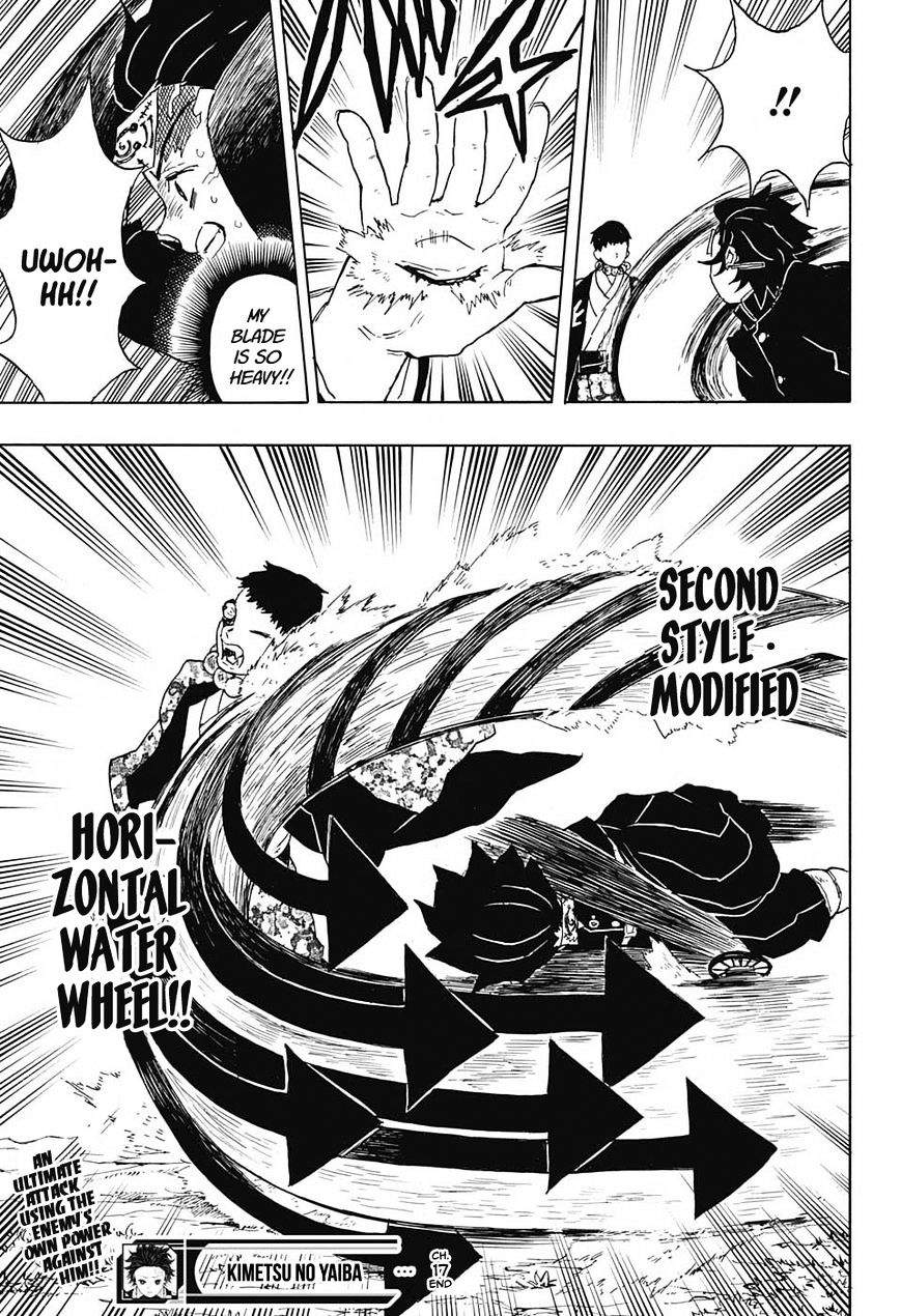Read Kimetsu no Yaiba chapter 17 image 18 on Lezhin