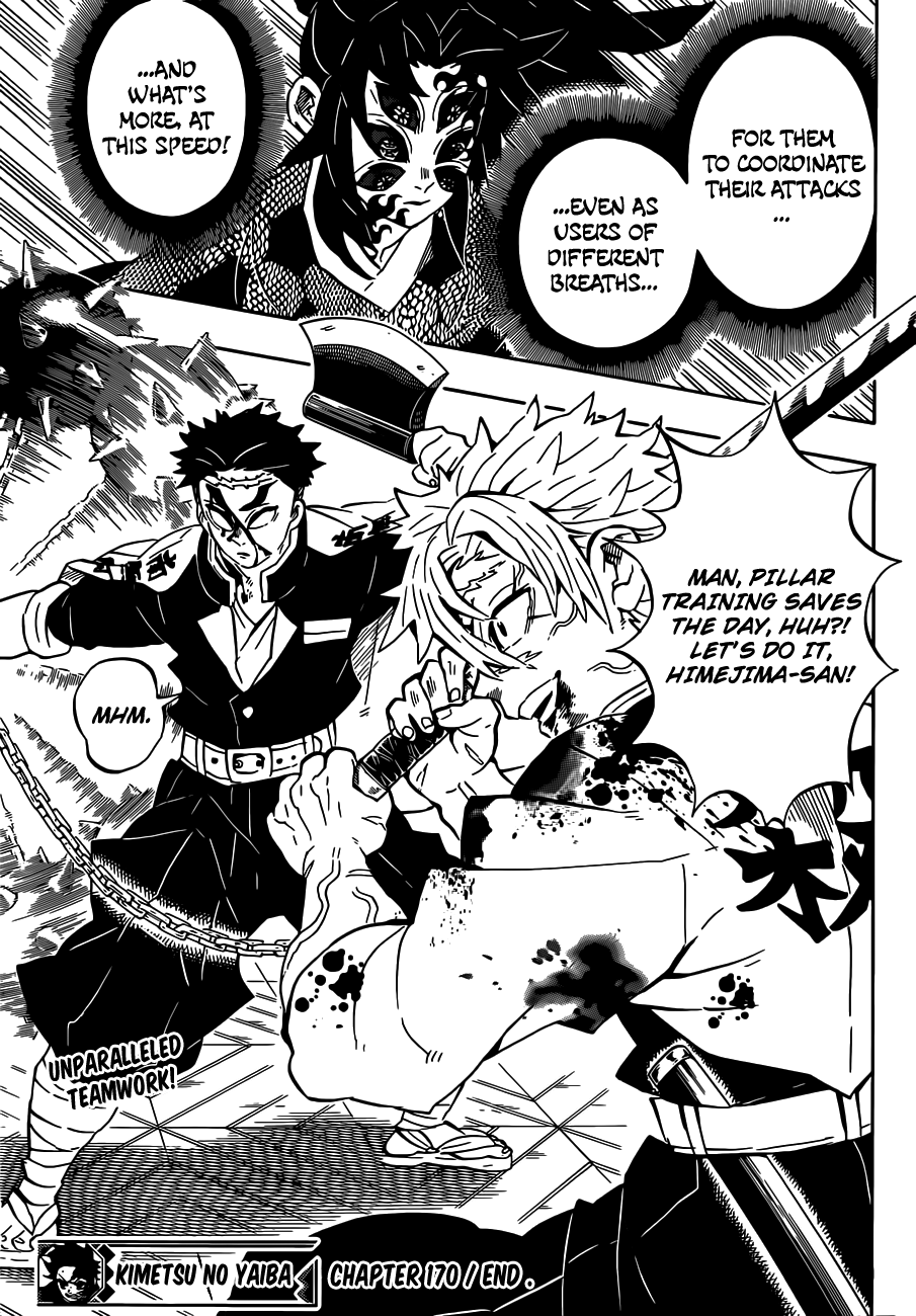 Read Kimetsu no Yaiba chapter 170 image 19 on Lezhin