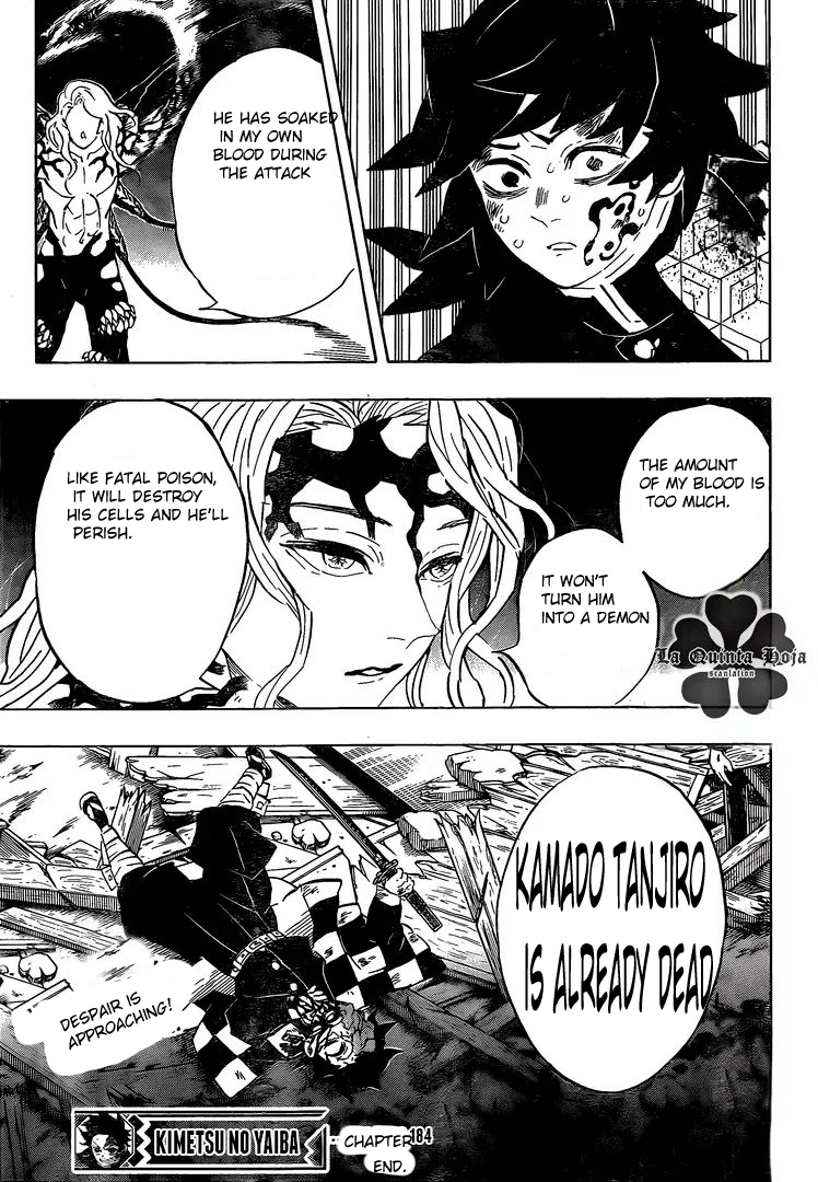 Read Kimetsu no Yaiba chapter 184 image 17 on Lezhin