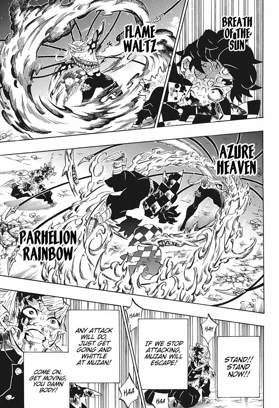 Read Kimetsu no Yaiba chapter 198 image 8 on Lezhin