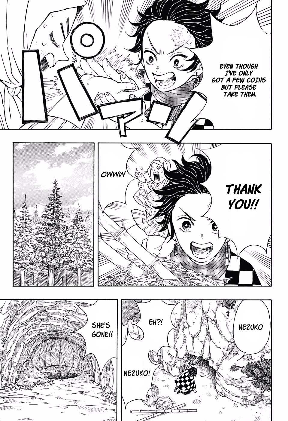 Read Kimetsu no Yaiba chapter 2 image 2 on Lezhin