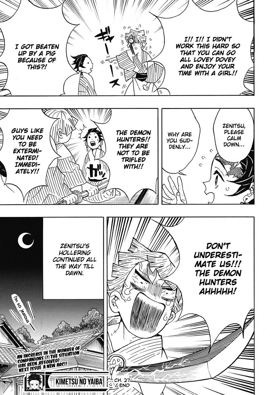 Read Kimetsu no Yaiba chapter 27 image 18 on Lezhin