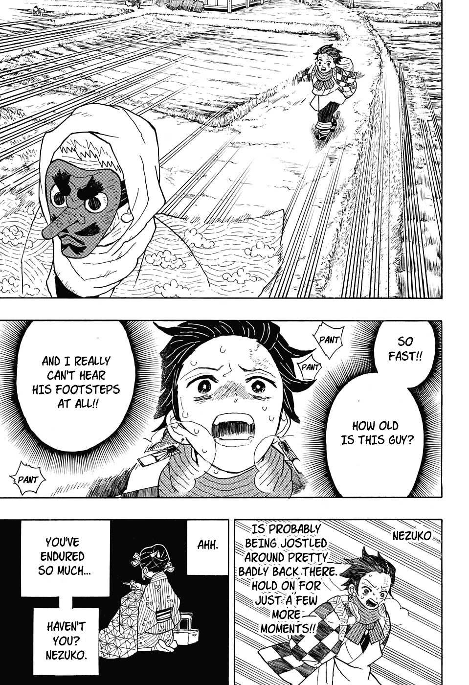 Read Kimetsu no Yaiba chapter 3 image 12 on Lezhin