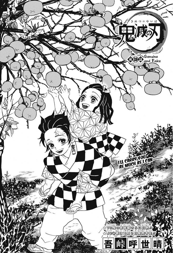 Read Kimetsu no Yaiba chapter 38 image 0 on Lezhin