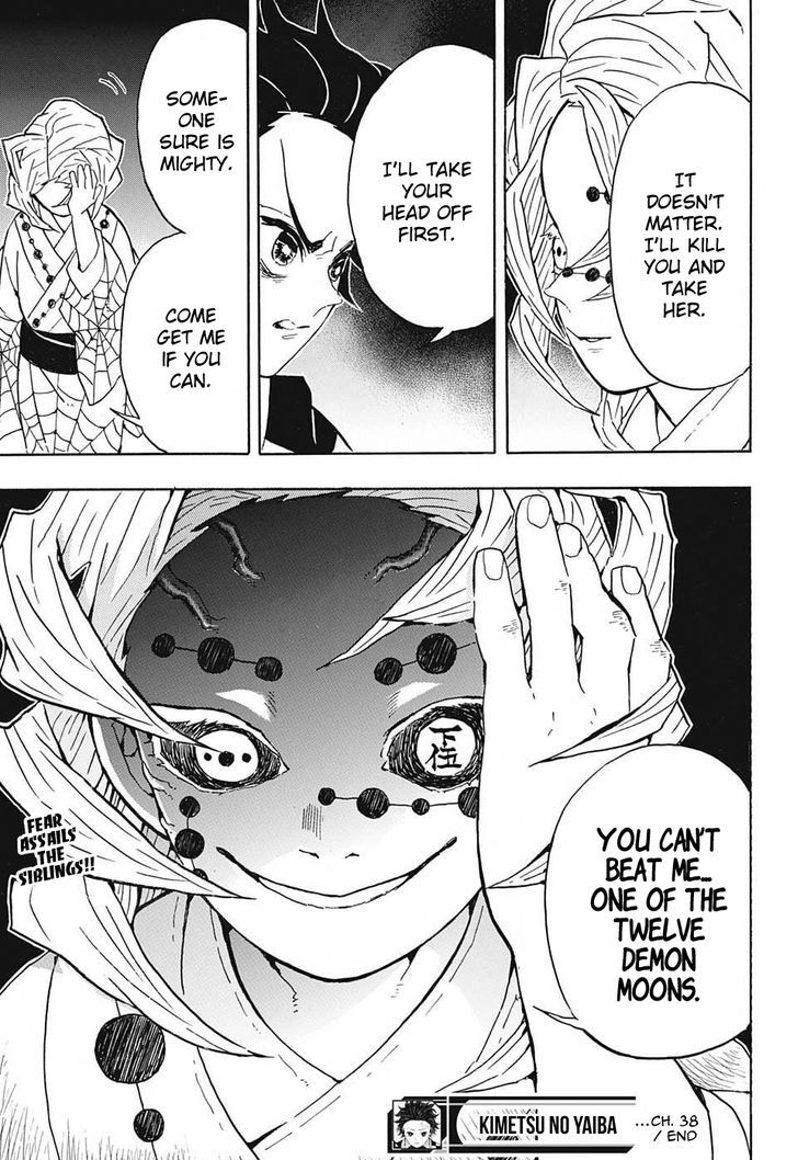Read Kimetsu no Yaiba chapter 38 image 18 on Lezhin
