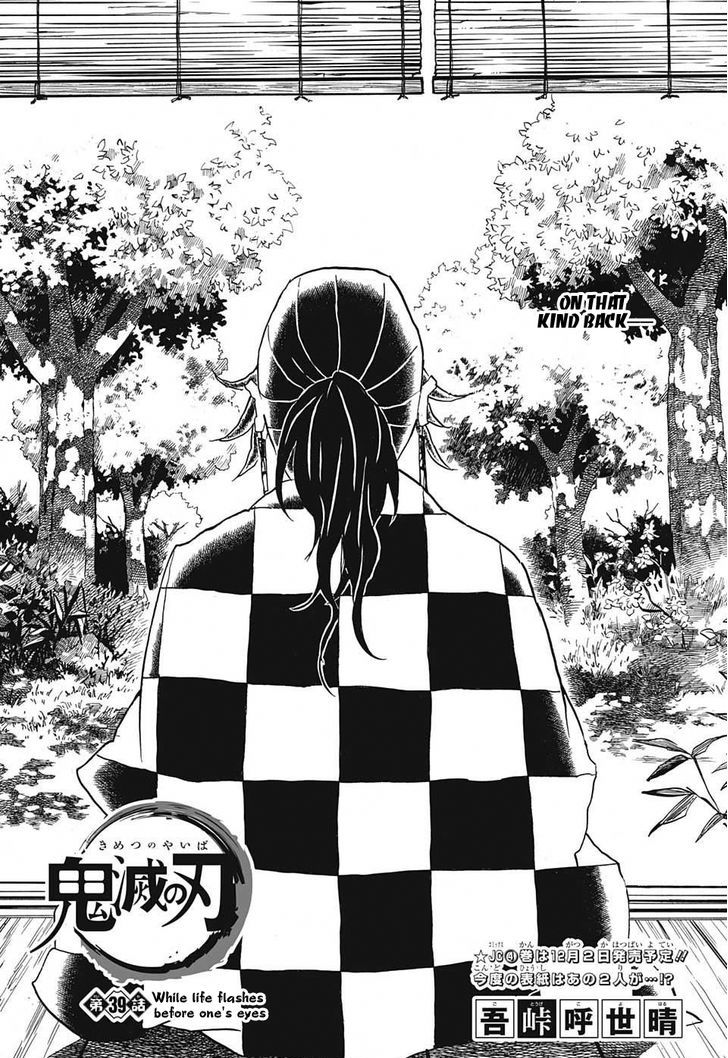 Read Kimetsu no Yaiba chapter 39 image 0 on Lezhin