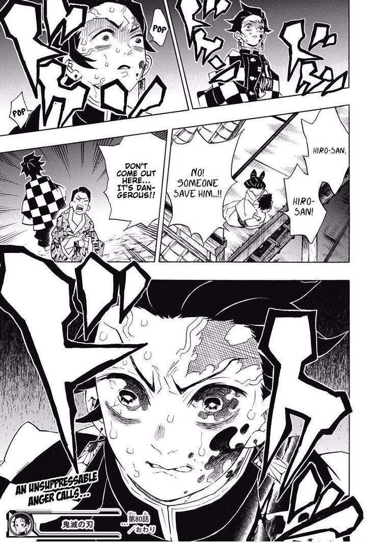 Read Kimetsu no Yaiba chapter 80 image 18 on Lezhin