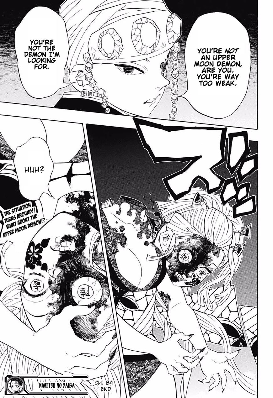Read Kimetsu no Yaiba chapter 84 image 18 on Lezhin