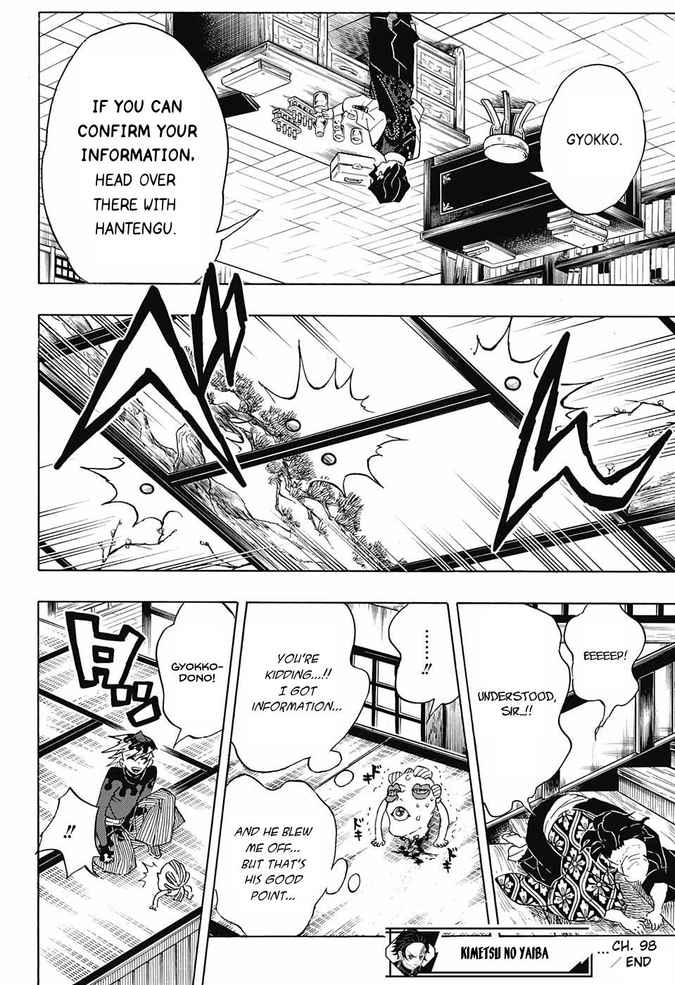 Read Kimetsu no Yaiba chapter 98 image 17 on Lezhin